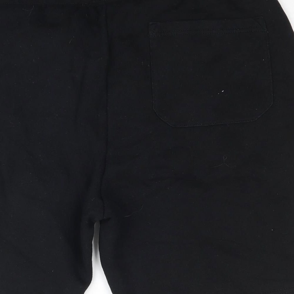Brave Soul Womens Black   Sweat Shorts Size M