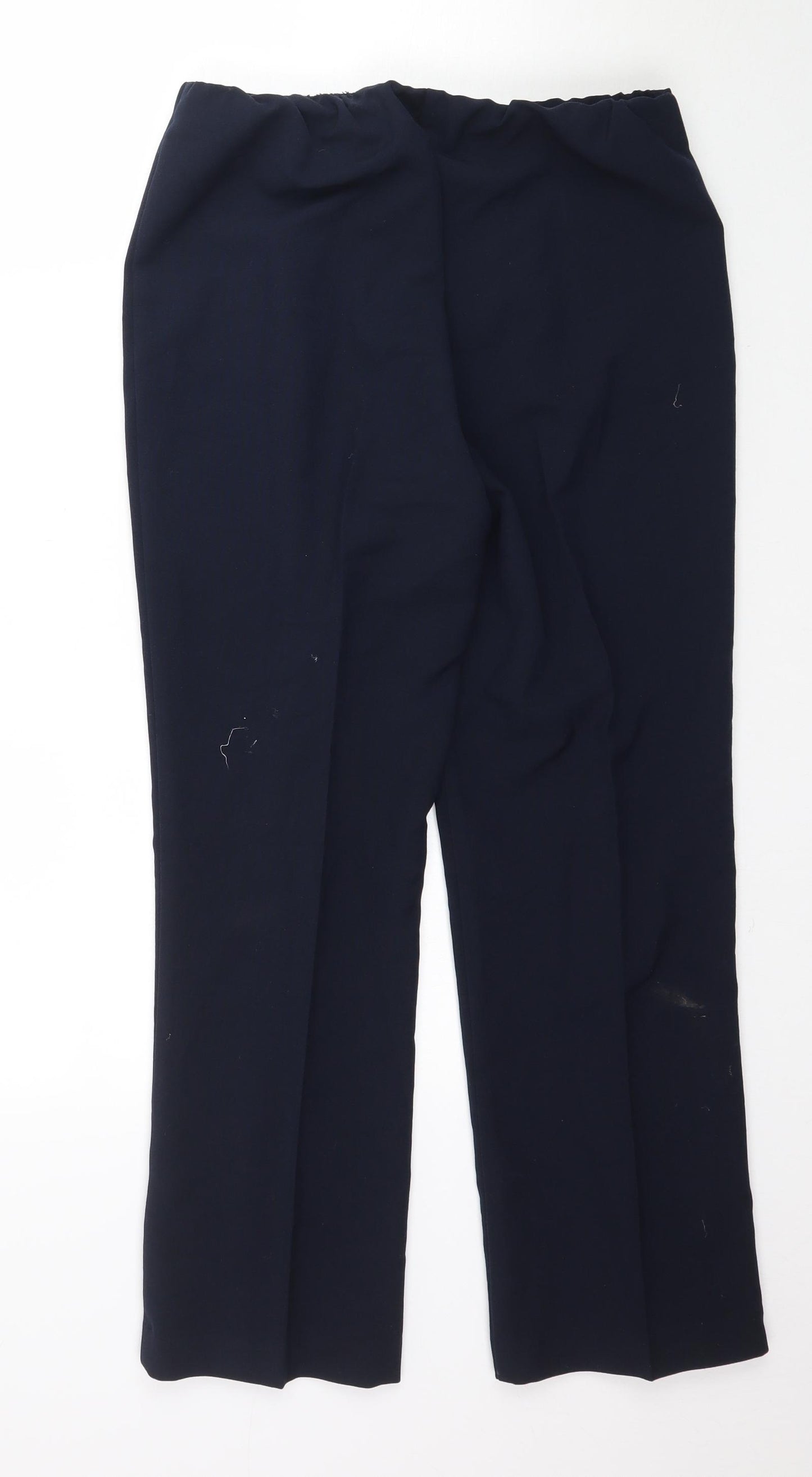 Julipa Womens Blue   Trousers  Size 10 L25 in