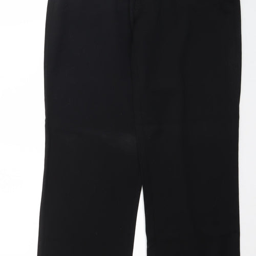 Duke Womens Black   Trousers  Size M L32 in