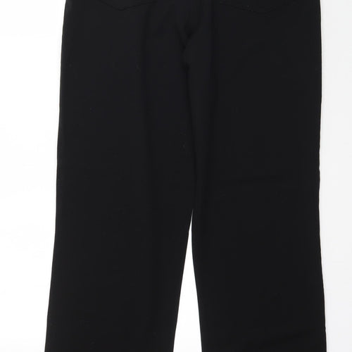 Duke Womens Black   Trousers  Size M L32 in