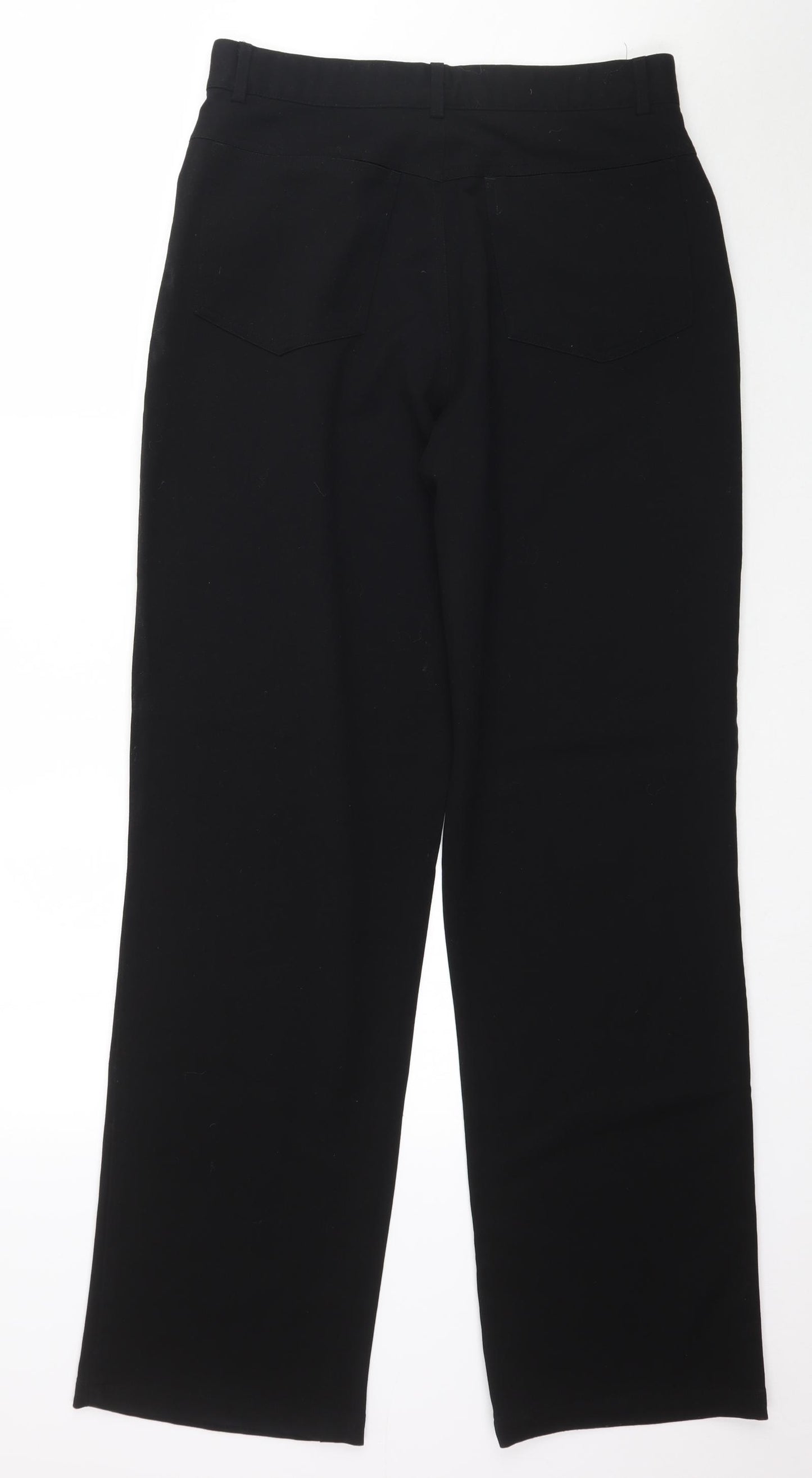 Duke Womens Black   Trousers  Size M L32 in