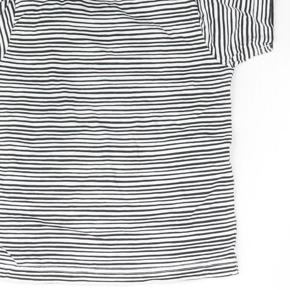 Nutmeg Baby Multicoloured Striped  Basic T-Shirt Size 18-24 Months  - Zebra