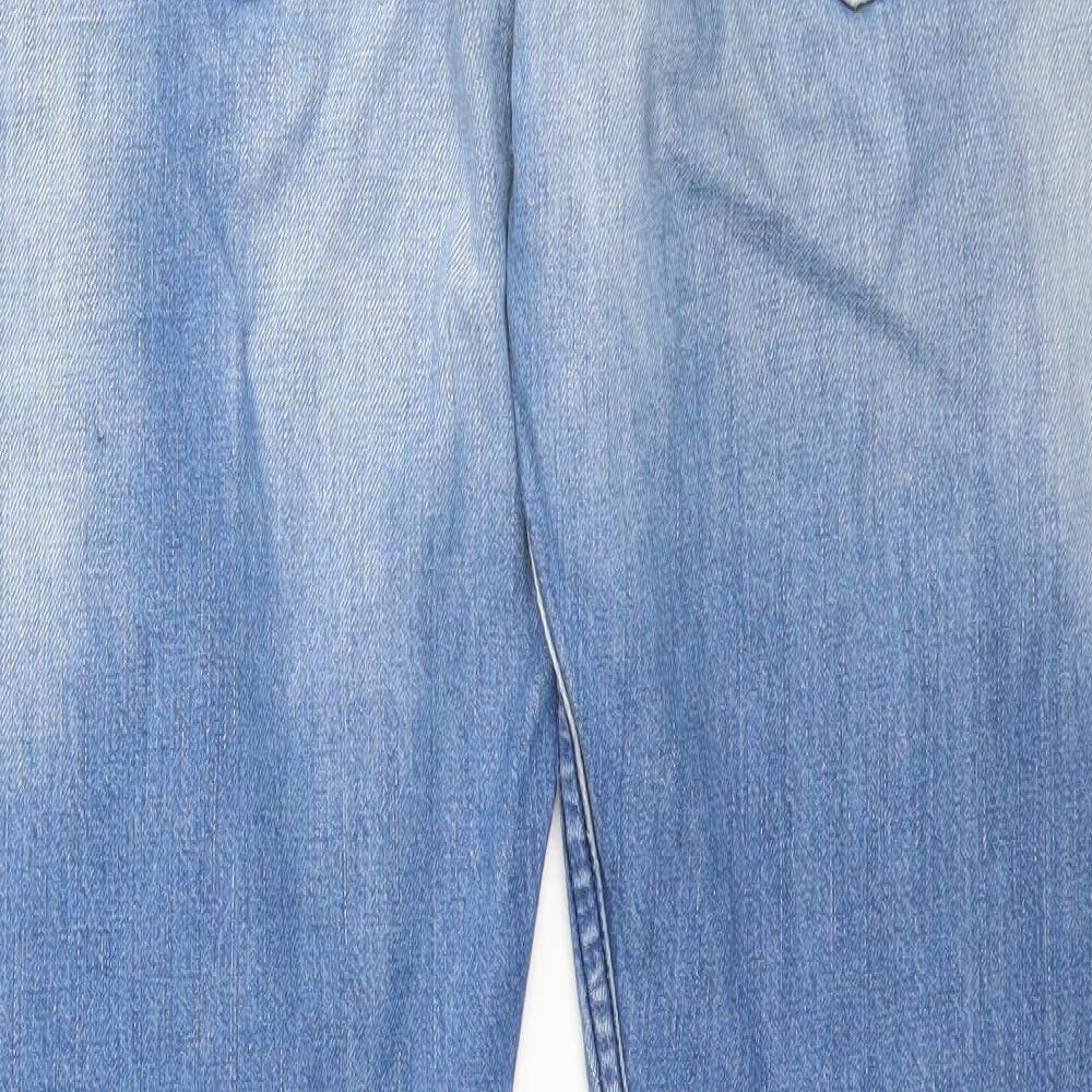 Vol Jeans Mens Blue  Denim Straight Jeans Size 34 L34 in