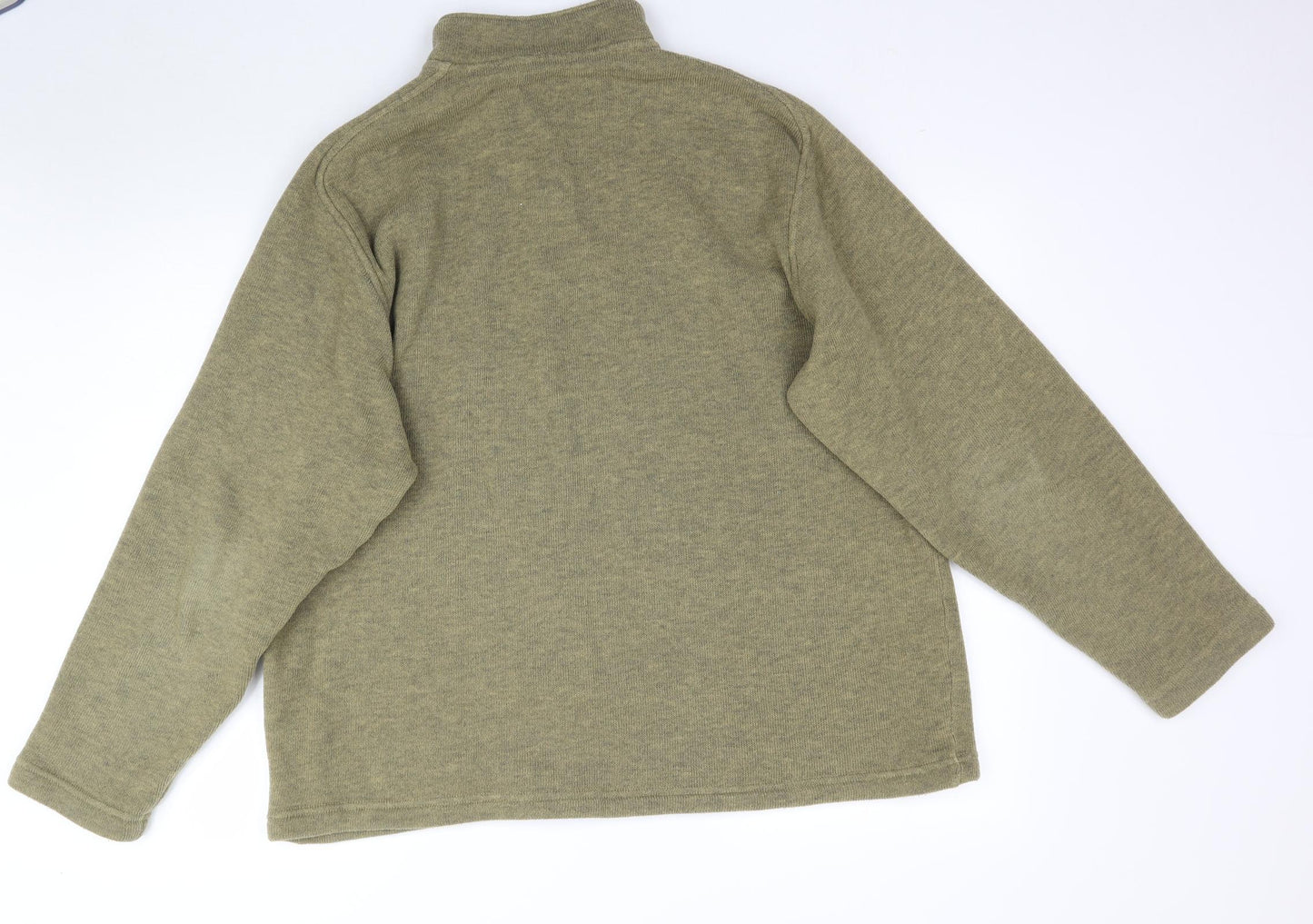 Rohan Mens Green  Knit Pullover Sweatshirt Size XL