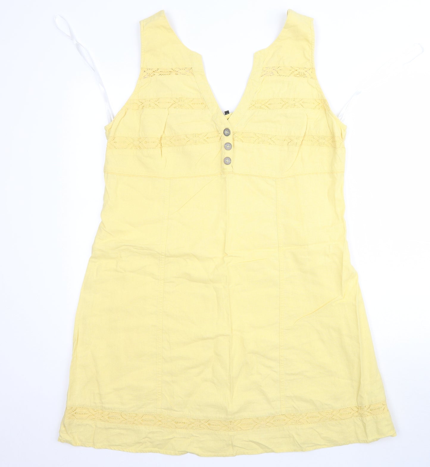 NEXT Womens Yellow   Basic Tank Size 18