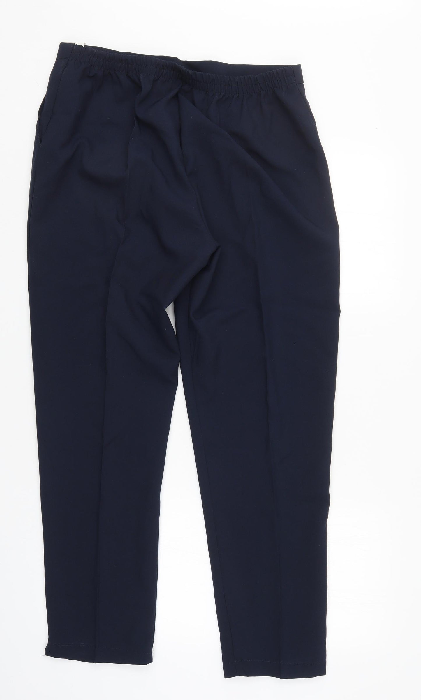 Feminine Womens Blue   Trousers  Size 16 L29 in