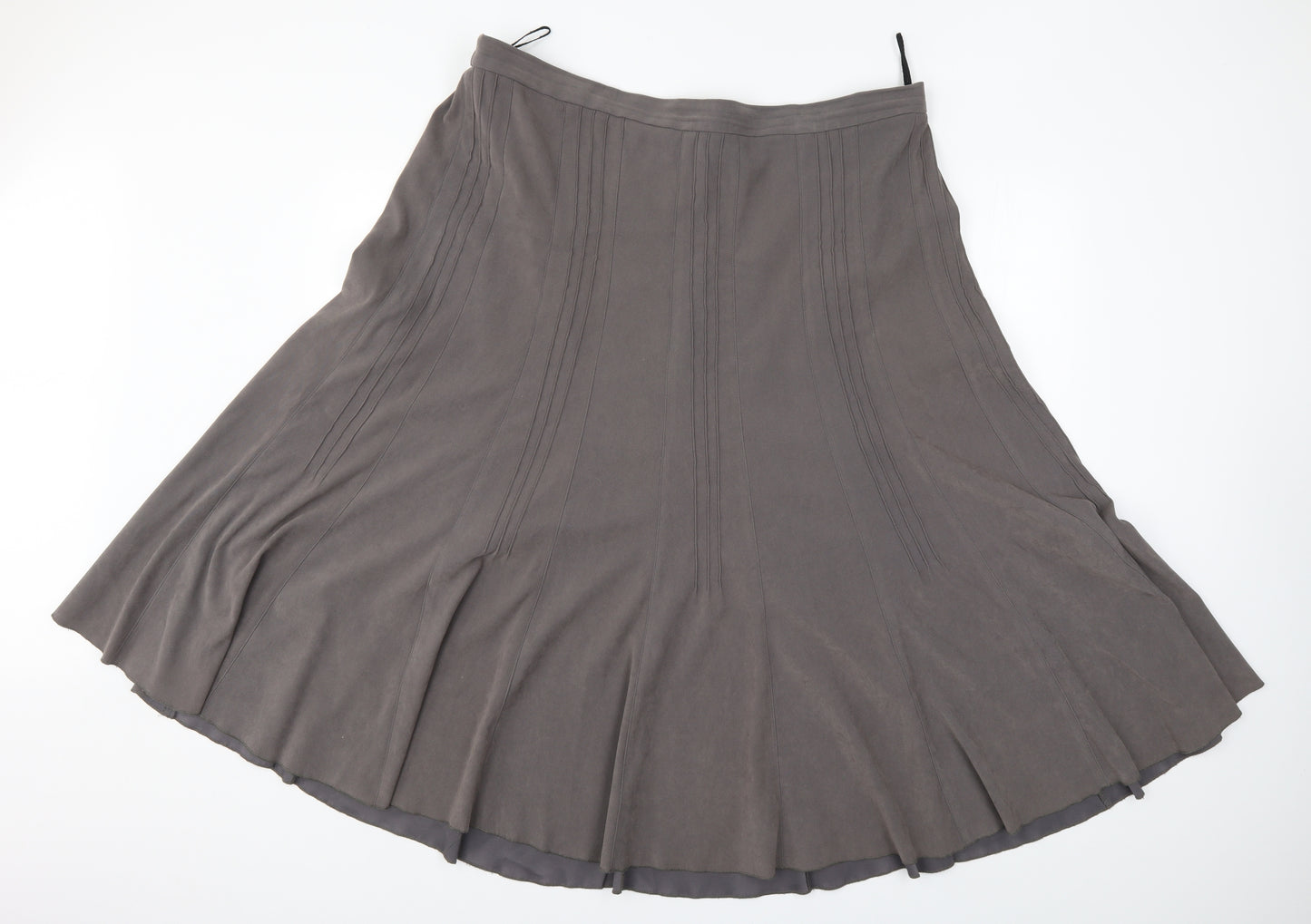 Joanna Hope Womens Grey   Trumpet Skirt Size 26