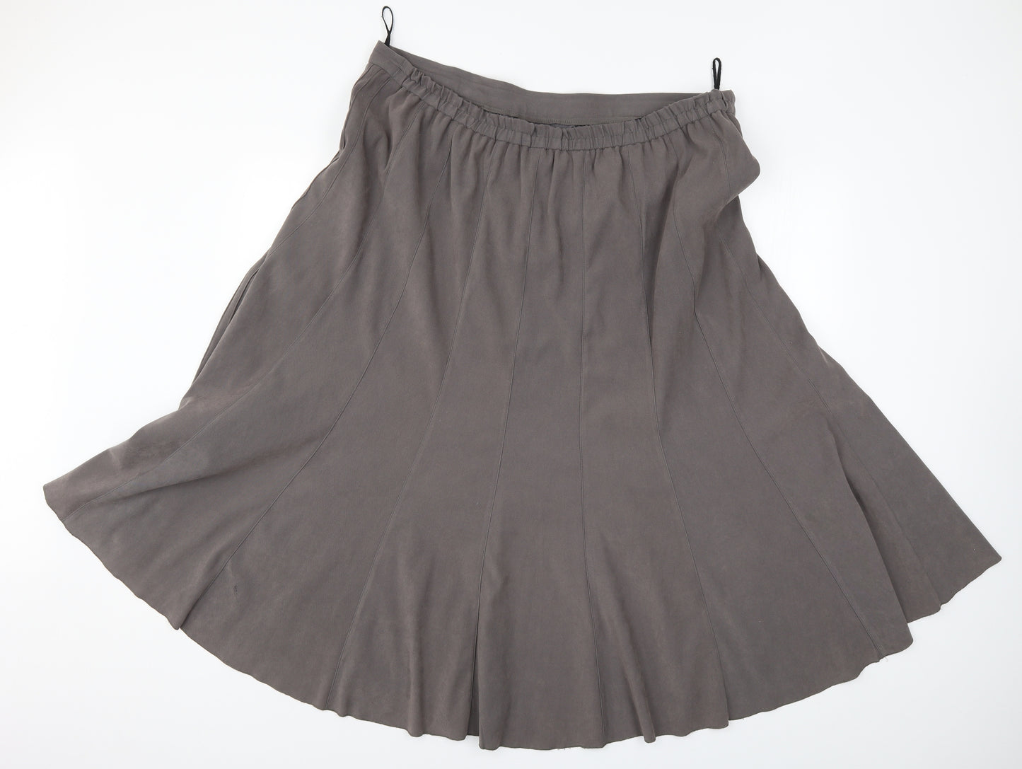 Joanna Hope Womens Grey   Trumpet Skirt Size 26