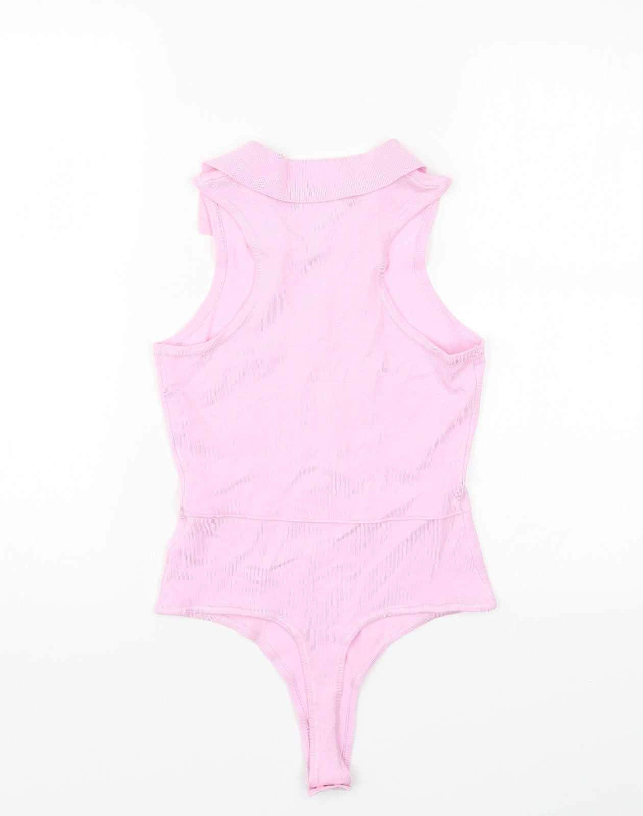 Missguided Womens Pink   Bodysuit One-Piece Size 10