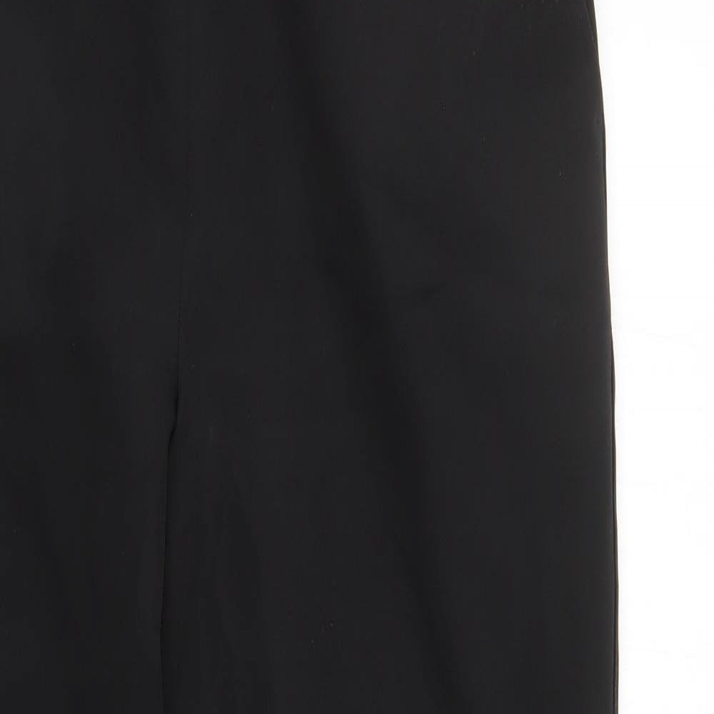 George Womens Black   Trousers  Size 14 L27 in