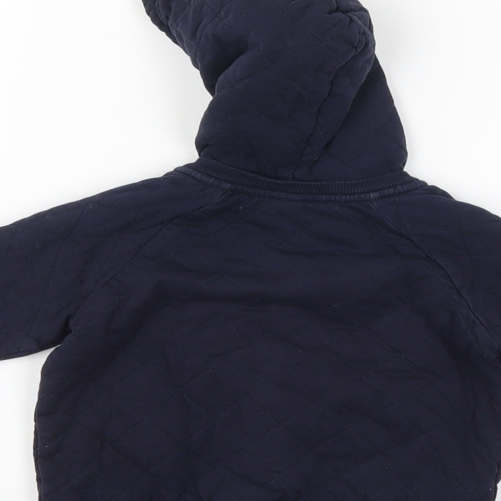 Jasper Conran Boys Blue   Basic Coat Coat Size 12-18 Months