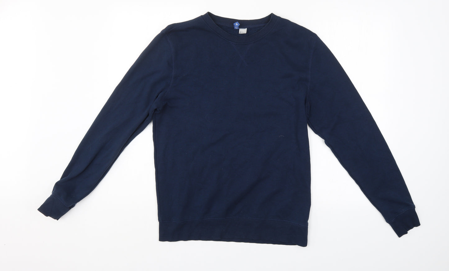 Divided Mens Blue   Pullover Sweatshirt Size S