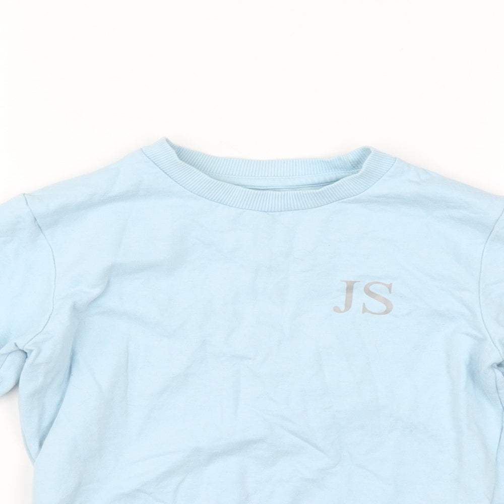 Studio Girls Blue   Pullover Sweatshirt Size 5-6 Years