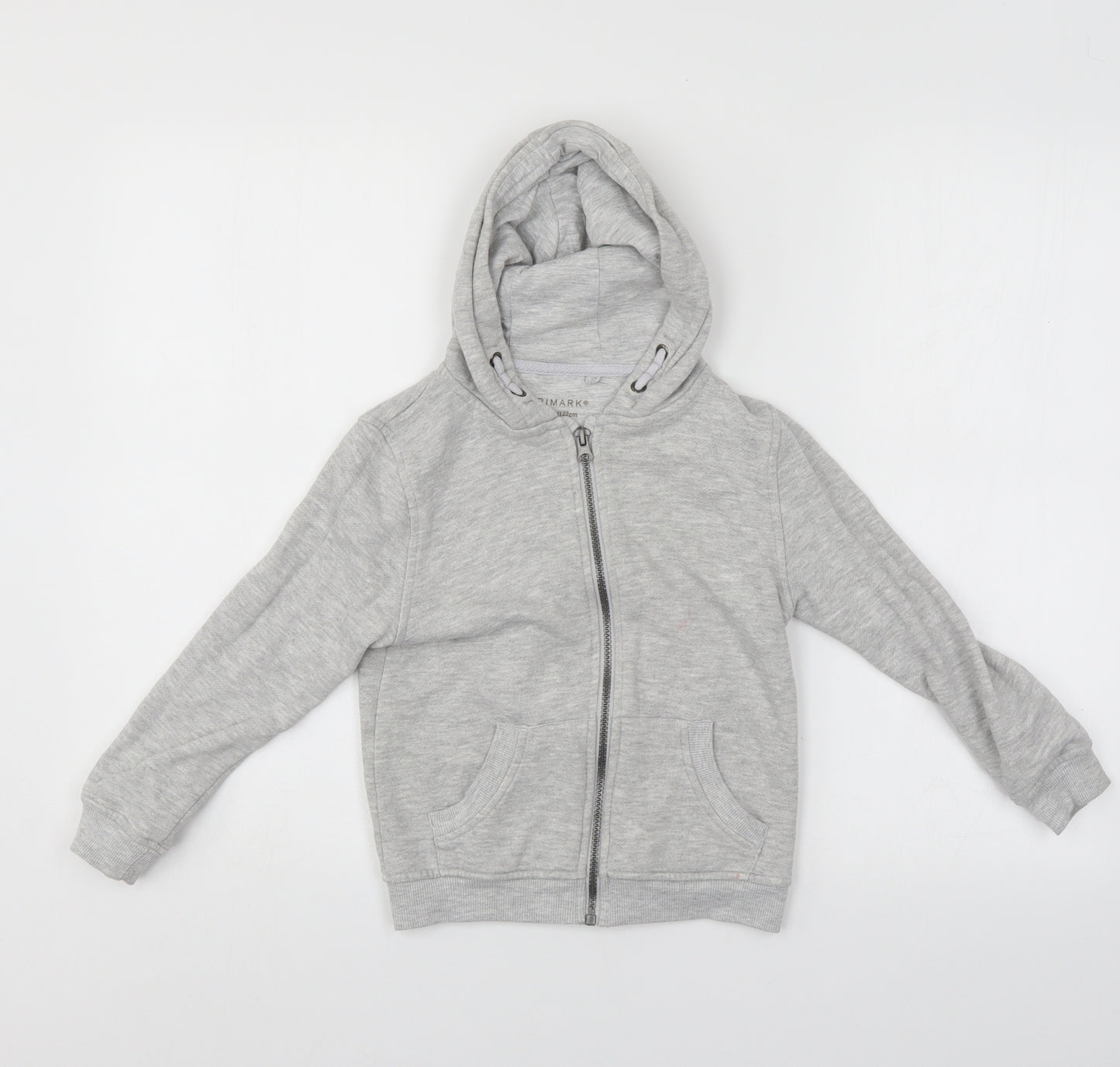 Primark Boys Grey   Full Zip Hoodie Size 6-7 Years