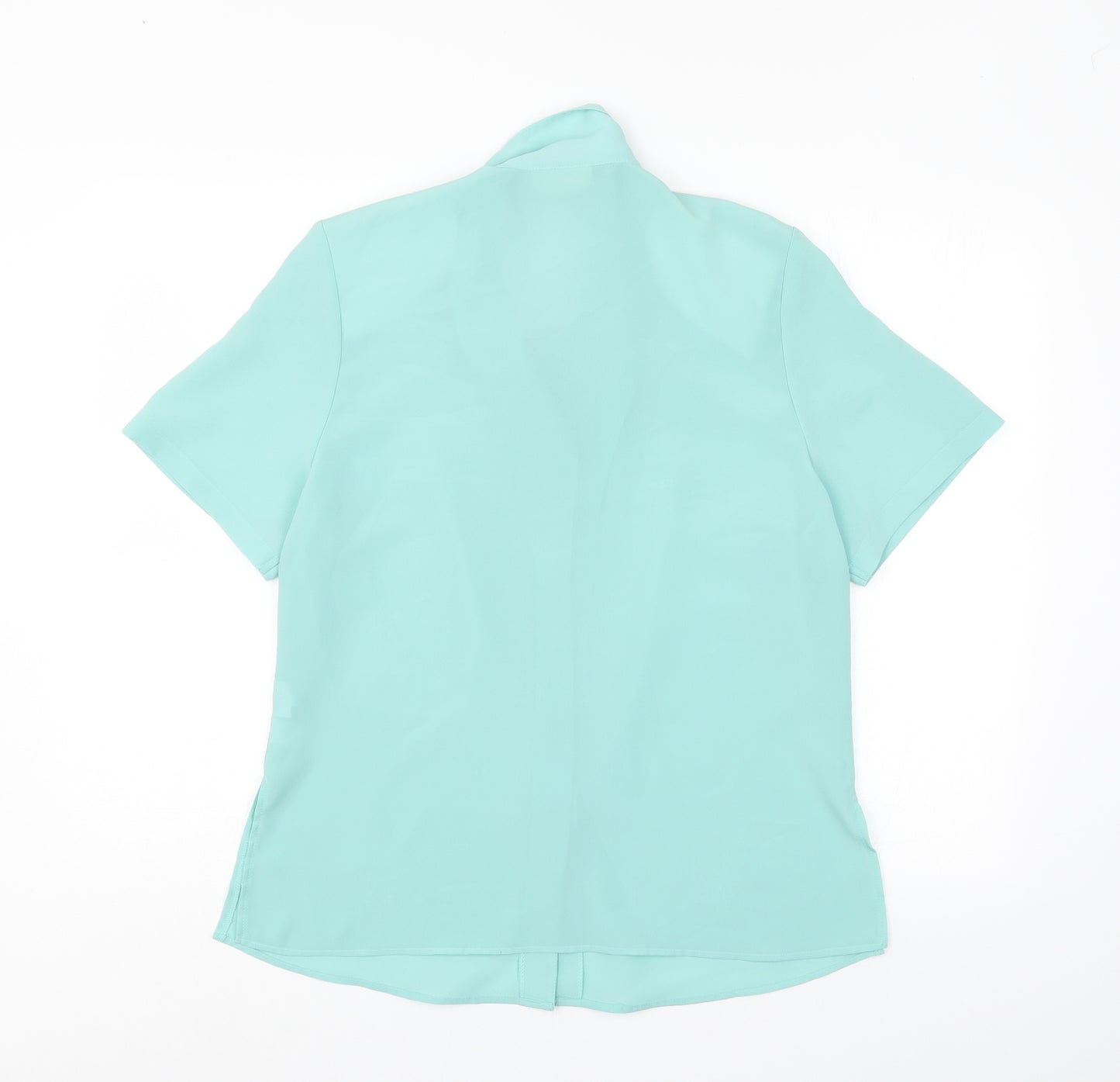 Bonmarché Womens Green Floral  Basic Button-Up Size 12