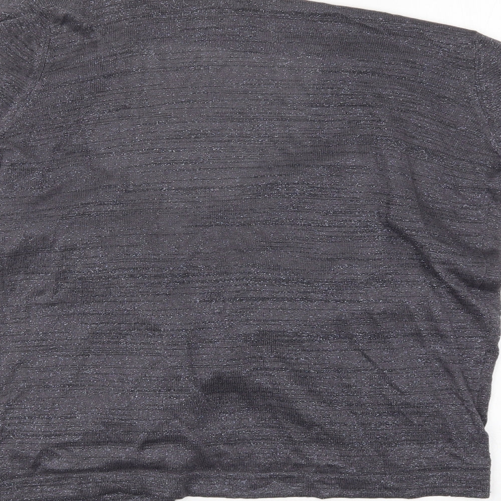 Papaya Womens Grey   Shrug Jumper Size M
