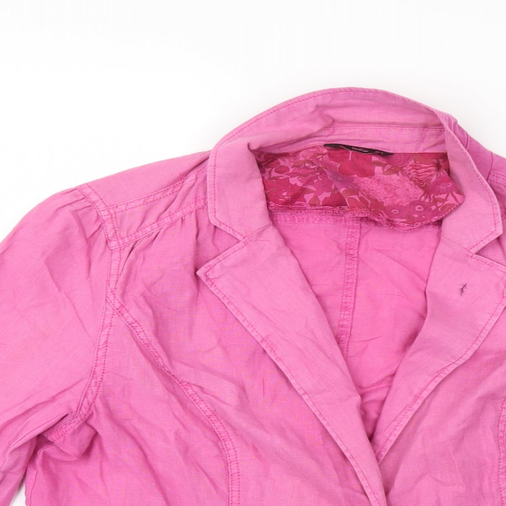 M&Co Womens Pink   Jacket  Size 16