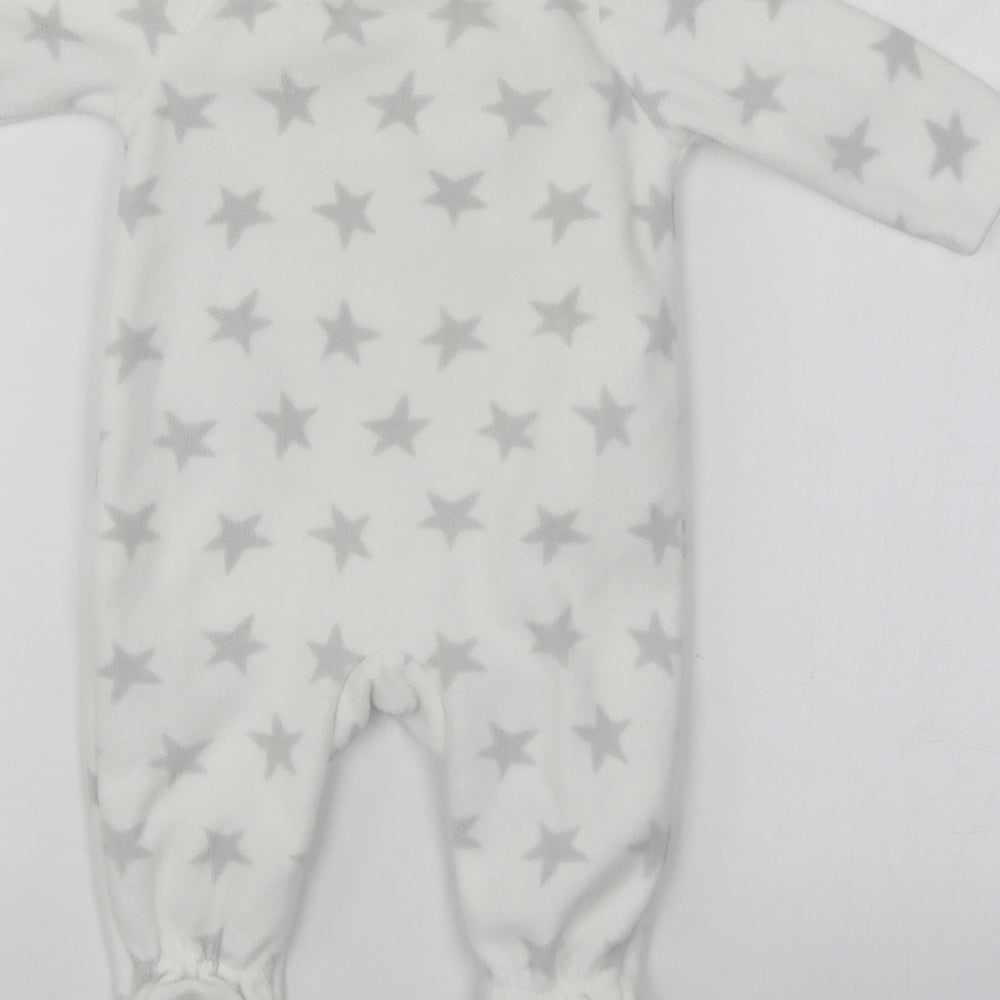 Disney Boys White   Babygrow One-Piece Size 3-6 Months