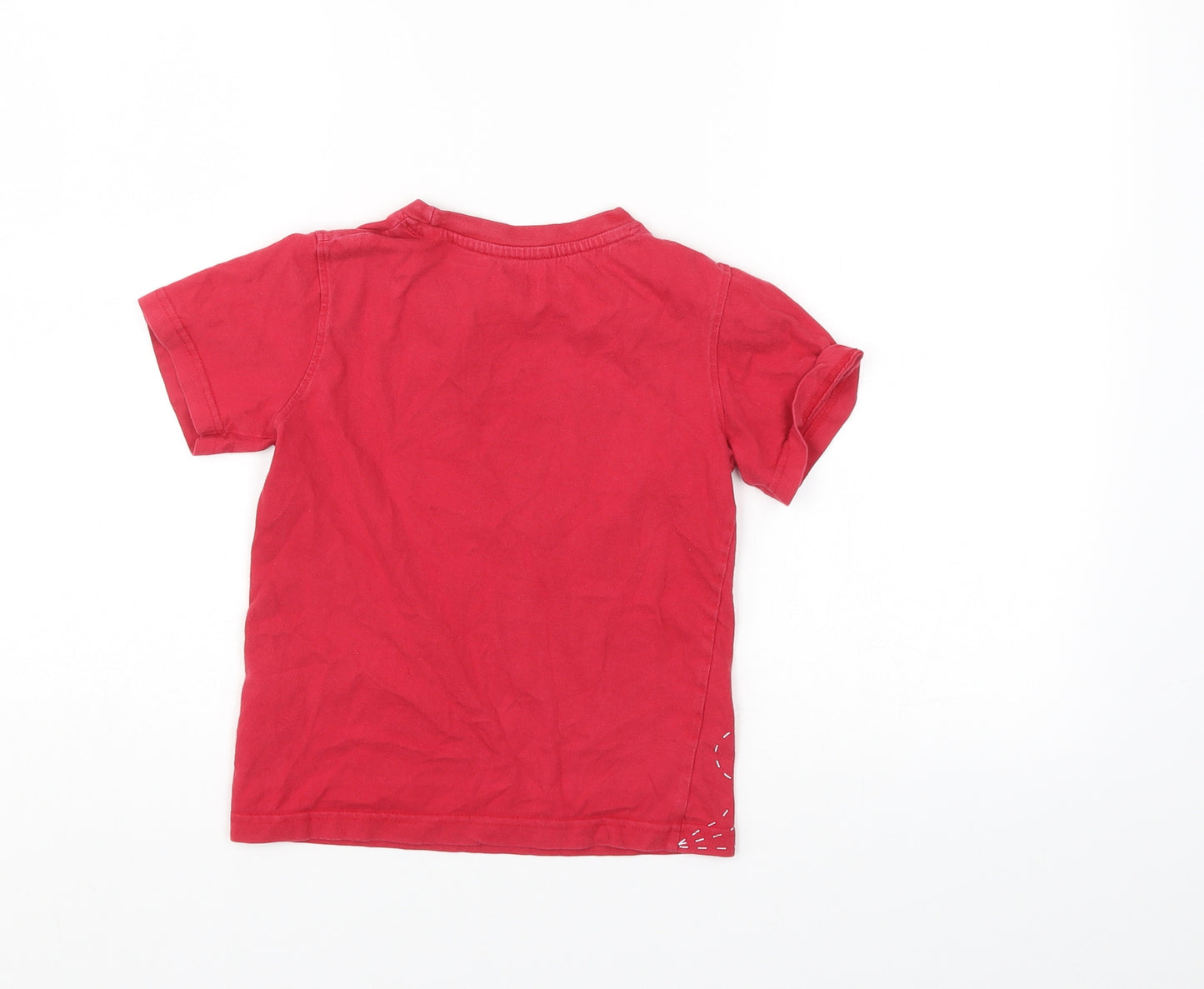 Mountain Warehouse Girls Red   Basic T-Shirt Size 5-6 Years