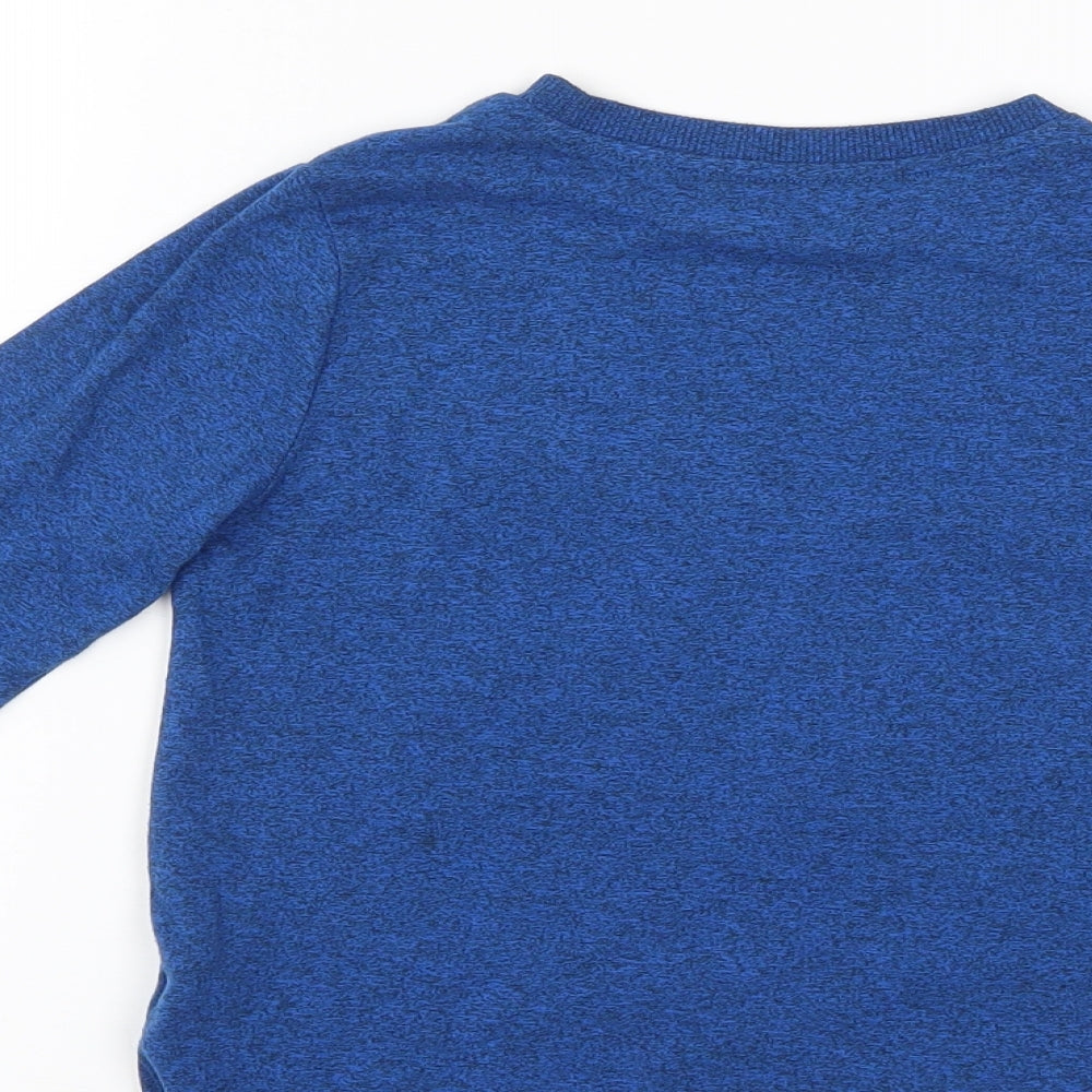 F&F Boys Blue   Pullover Sweatshirt Size 5-6 Years