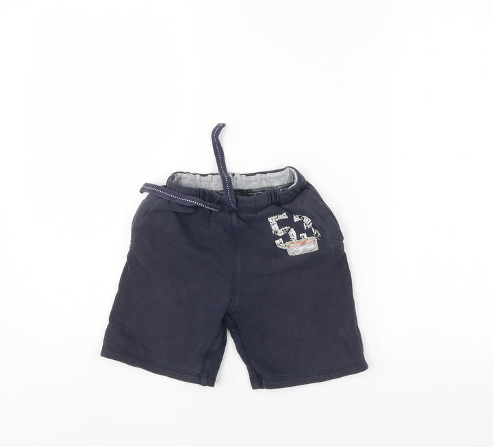 NEXT Girls Blue   Sweat Shorts Size 4-5 Years