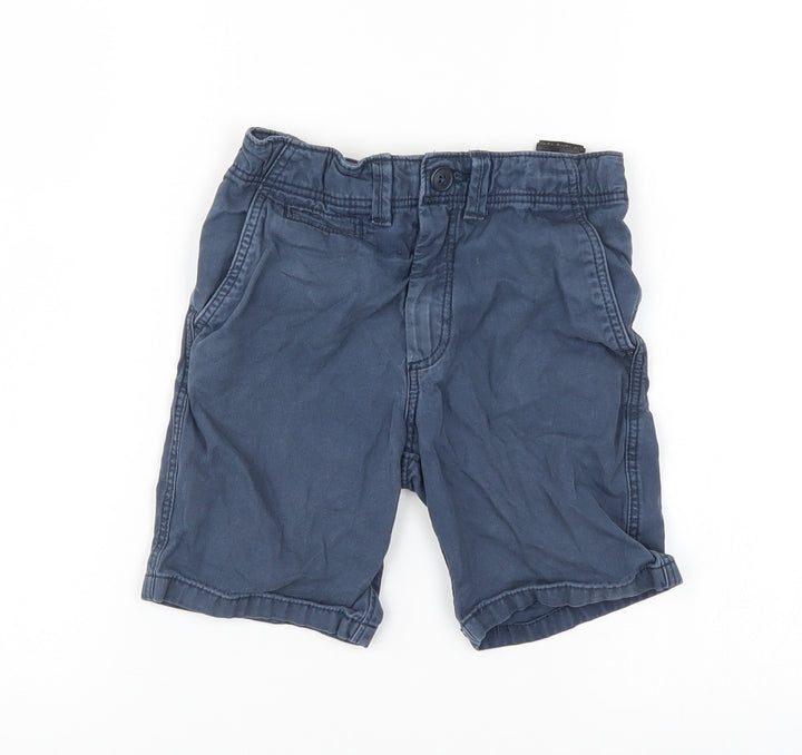 LOGG Boys Blue  Denim Chino Shorts Size 5-6 Years