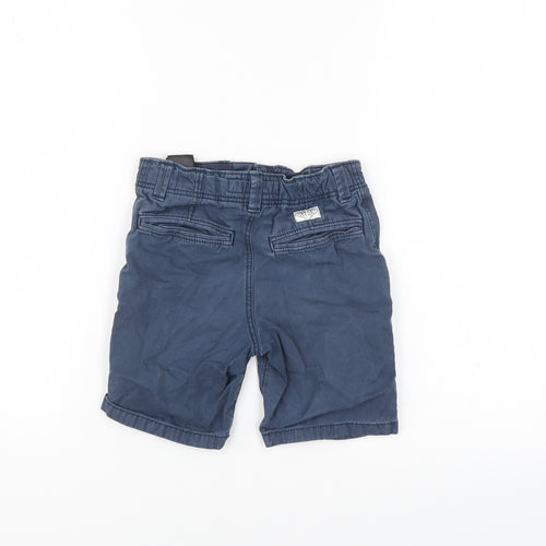 LOGG Boys Blue  Denim Chino Shorts Size 5-6 Years