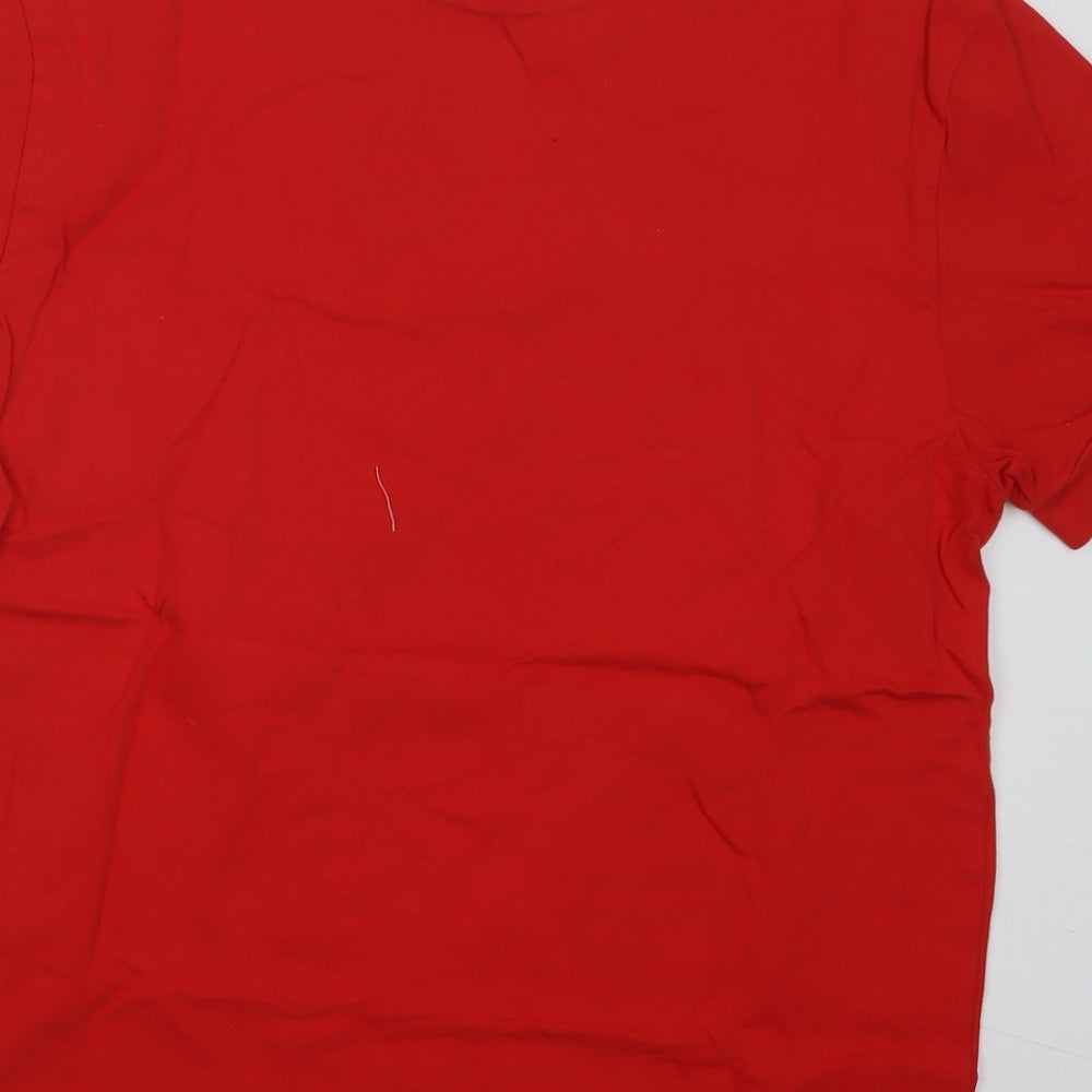 Fifa World Cup Mens Red    T-Shirt Size M  - Belgium