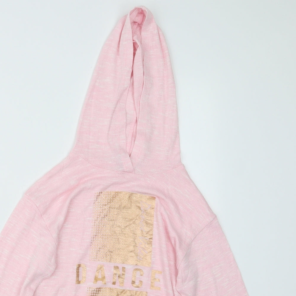 TU Girls Pink   Pullover Hoodie Size 9 Years