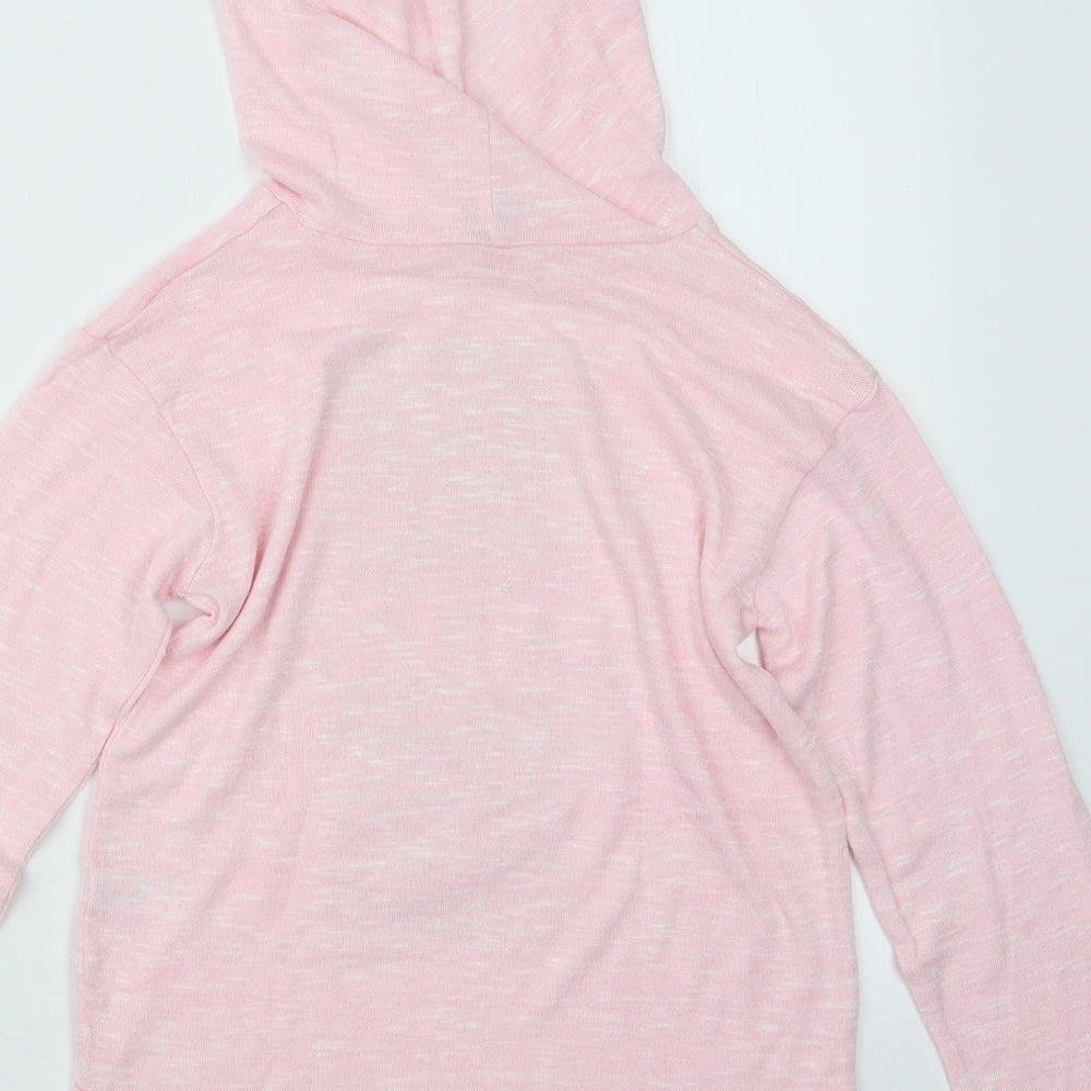 TU Girls Pink   Pullover Hoodie Size 9 Years