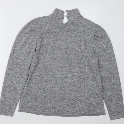 M&Co Womens Grey   Pullover Jumper Size 16