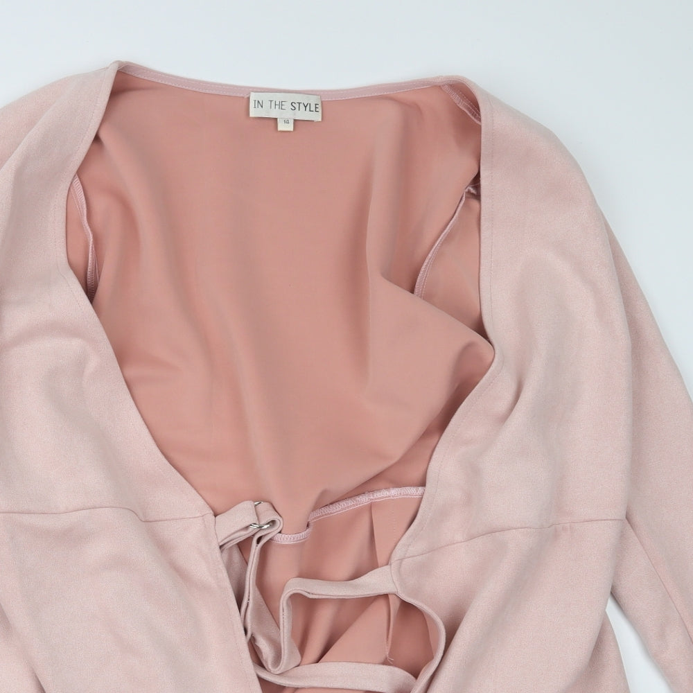 In the Style Womens Pink   Jacket  Size 14