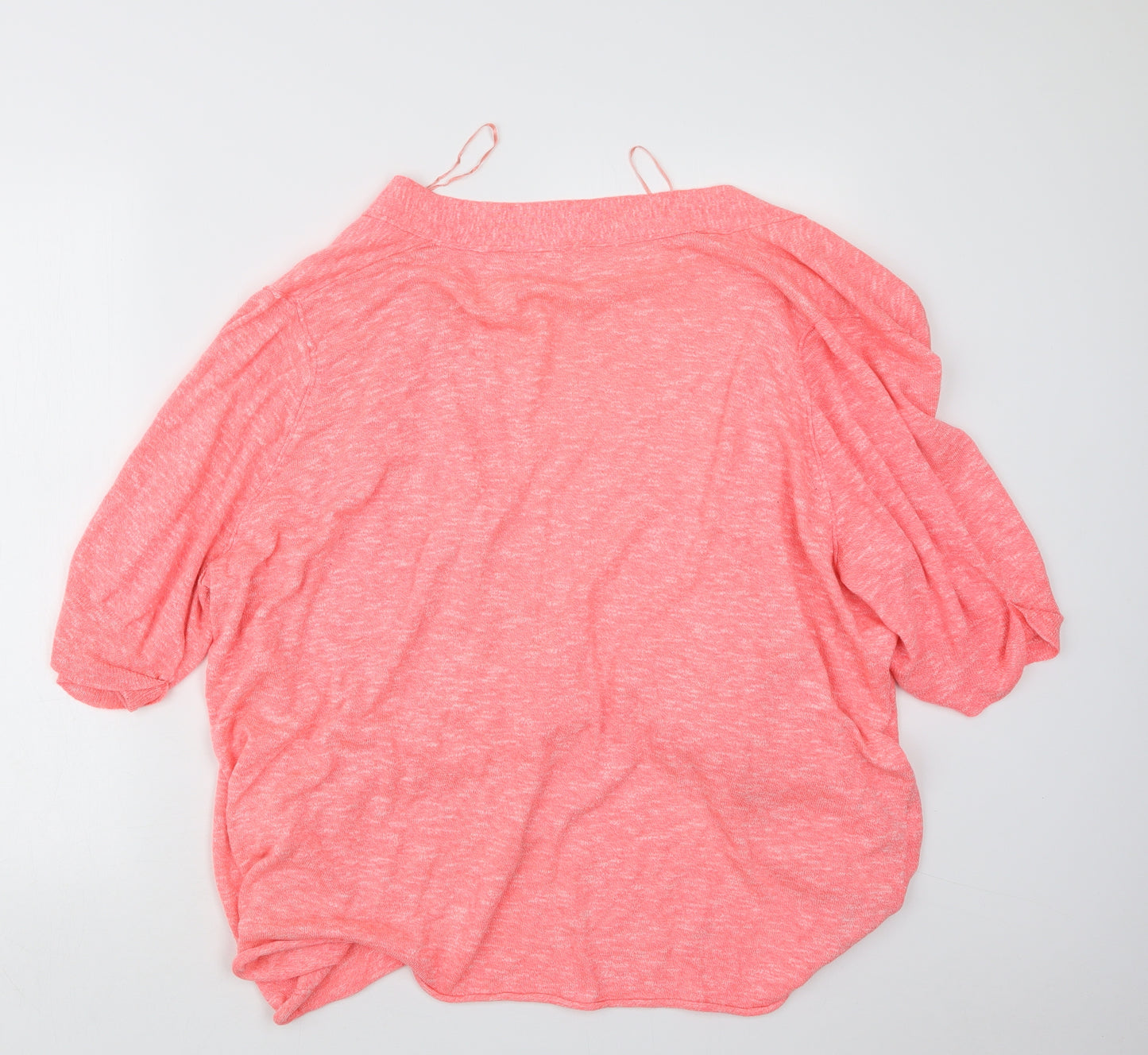 Preworn Womens Pink  Knit Cardigan Jumper Size 30