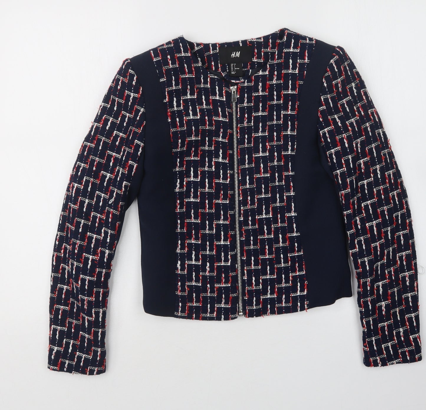 H&M Womens Blue   Jacket  Size 4