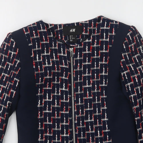 H&M Womens Blue   Jacket  Size 4