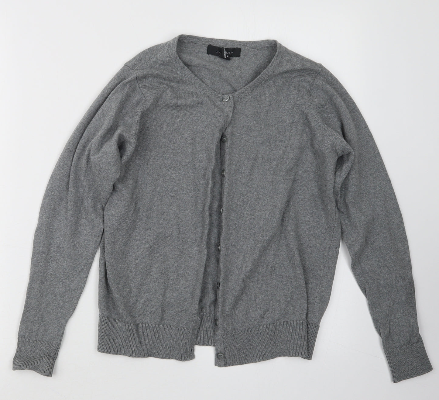 Atmosphere Womens Grey  Knit Cardigan Jumper Size 14