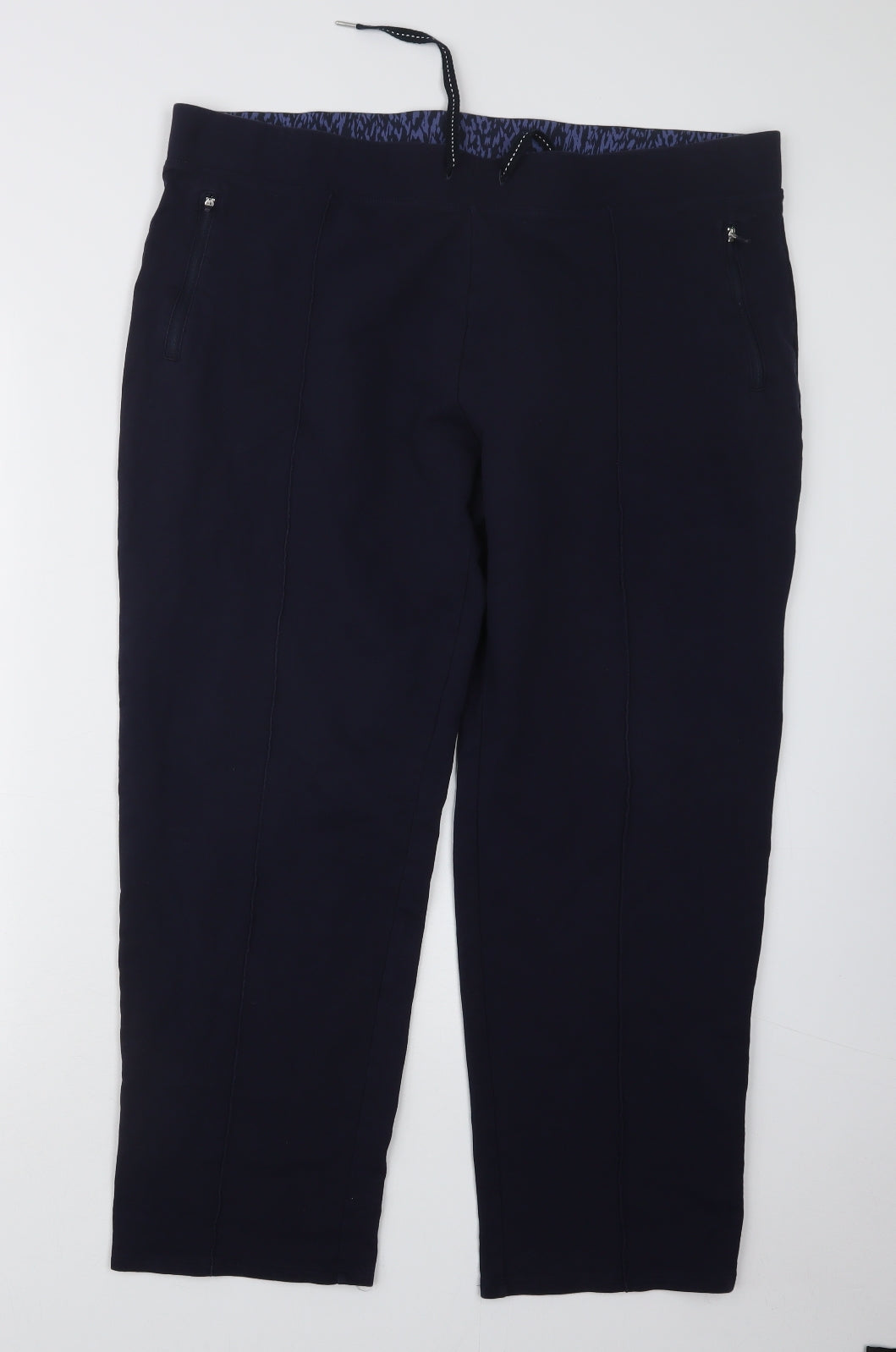 Marks and Spencer Womens Blue   Trousers  Size 20 L25 in