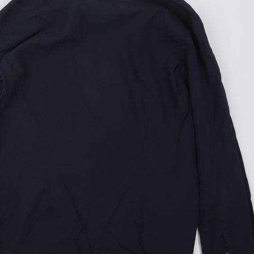 NEXT Mens Blue    Button-Up Size 15