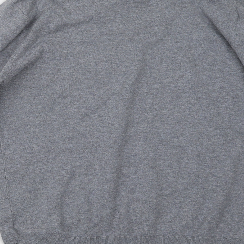 NEXT Mens Grey  Knit Pullover Jumper Size M