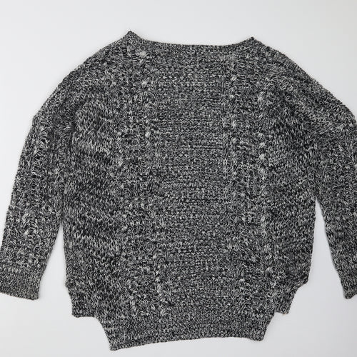 Express Womens Black  Knit Pullover Jumper Size S