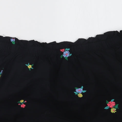 Primark Womens Black   Basic T-Shirt Size 10