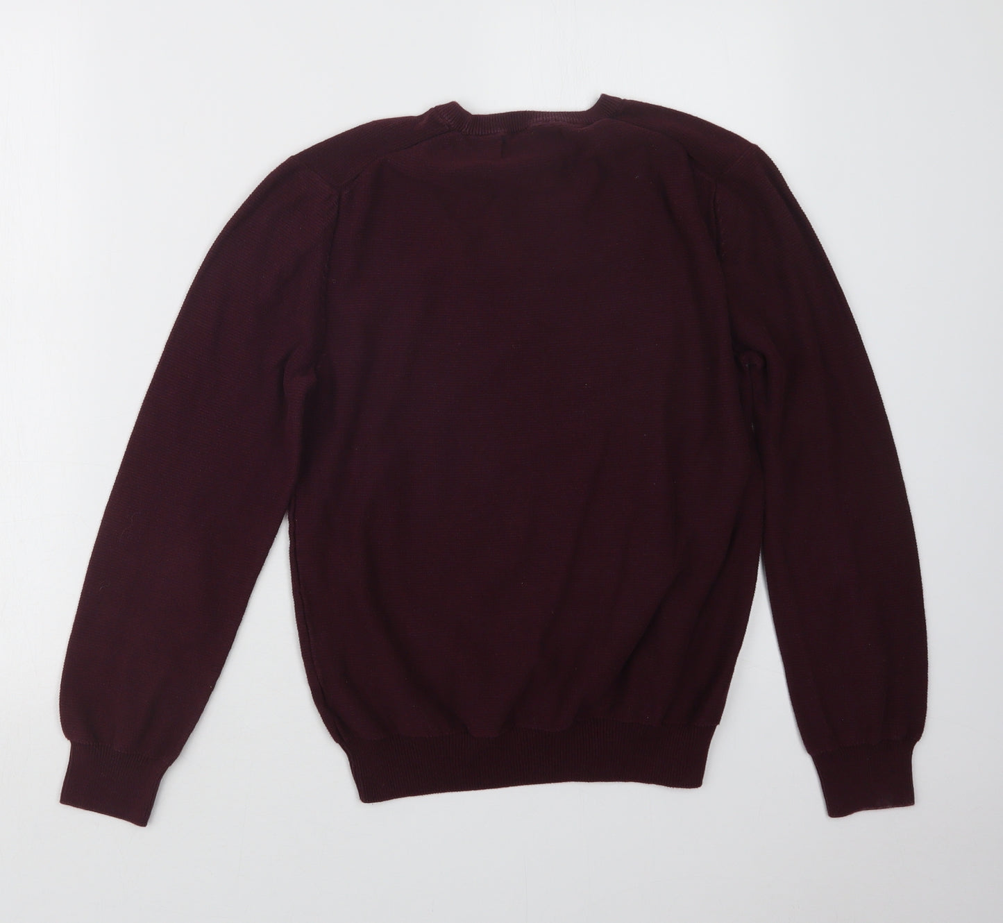 Primark Mens Purple  Knit Pullover Jumper Size S