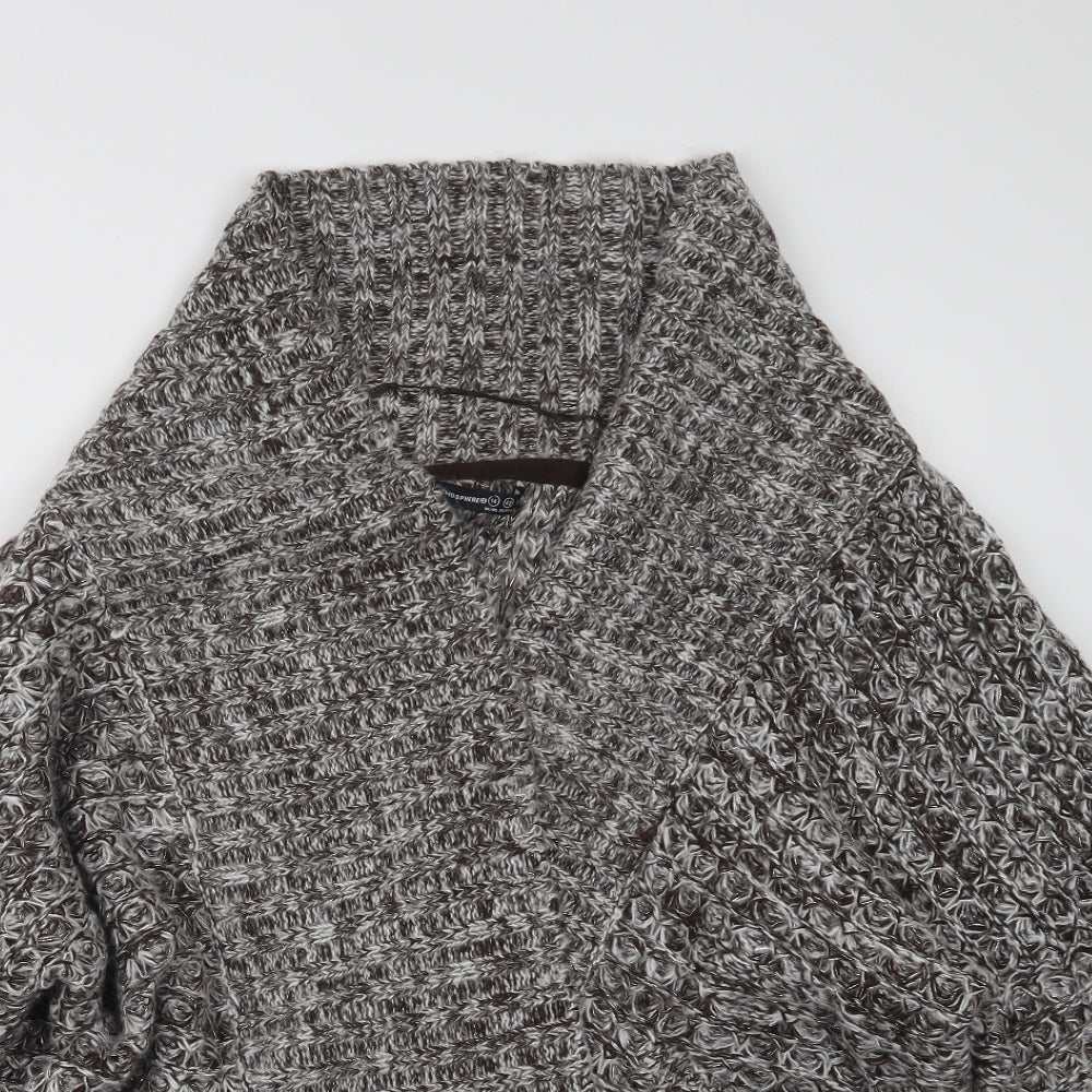 Atmosphere Womens Brown  Knit Cardigan Jumper Size 14