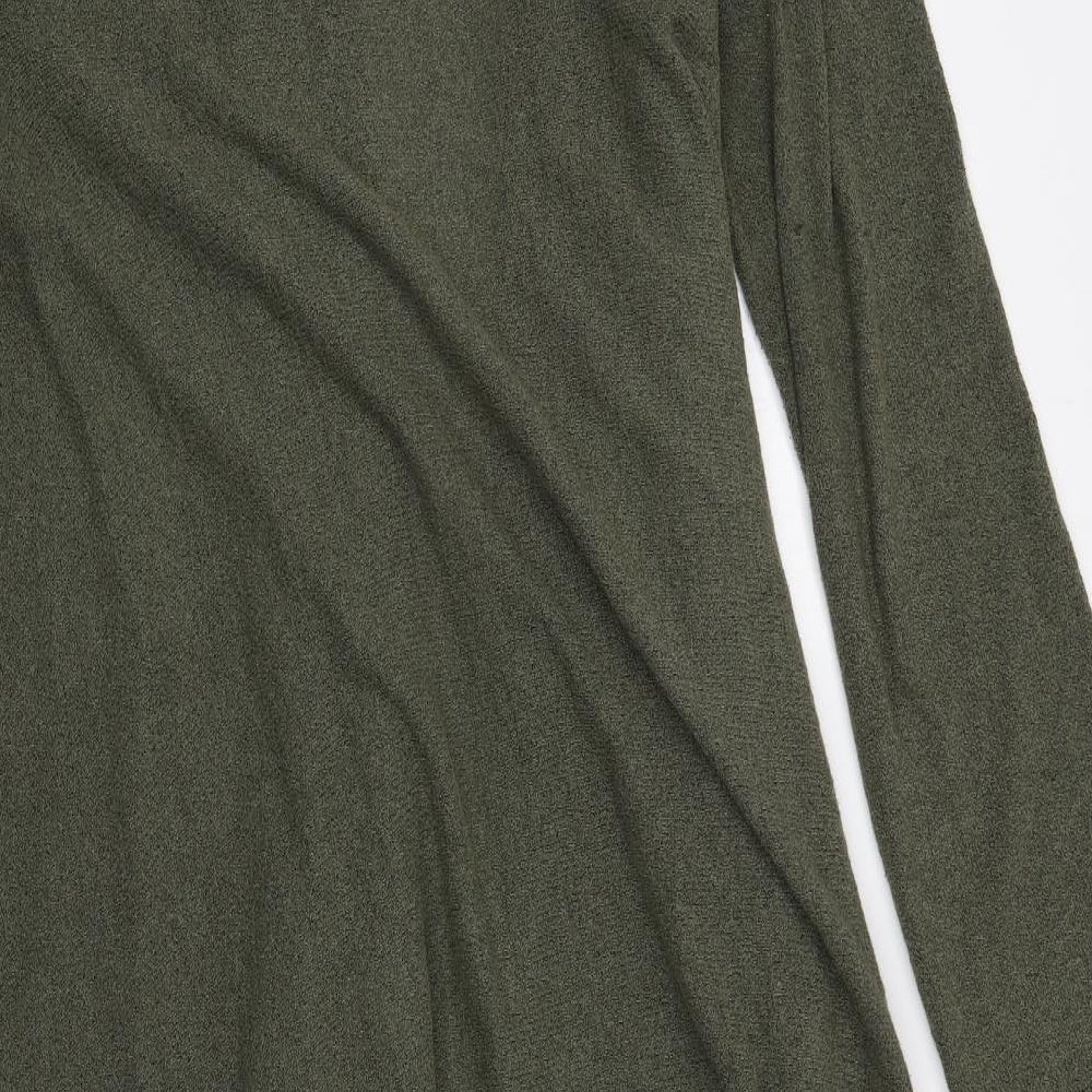 Monsoon Womens Green  Knit Cardigan Jumper Size 14