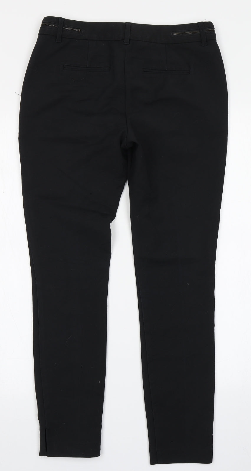 NEXT Womens Black   Capri Trousers Size 6 L27 in