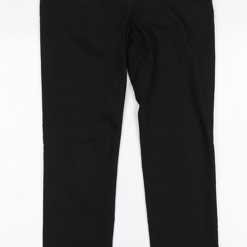 H&M Womens Black   Dress Pants Trousers Size 6 L27 in
