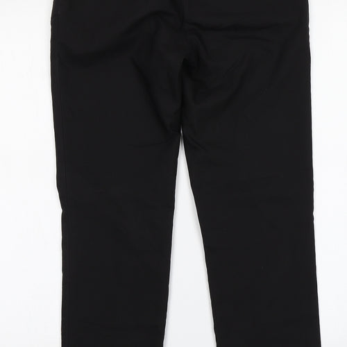 H&M Womens Black   Dress Pants Trousers Size 6 L27 in