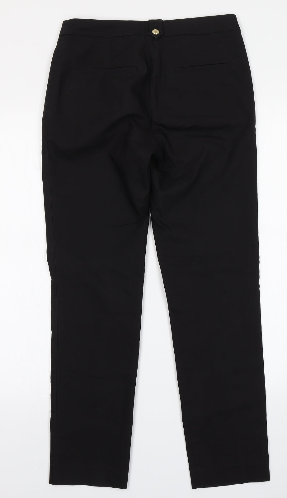 H&M Womens Black   Dress Pants Trousers Size 6 L27 in