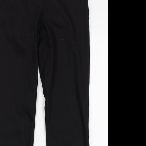H&M Womens Black   Dress Pants Trousers Size 6 L27 in