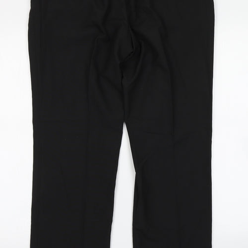 NEXT Mens Black   Dress Pants Trousers Size 34 in L31 in